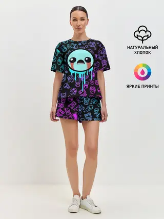 Женская пижама с шортами / Blue Isaac