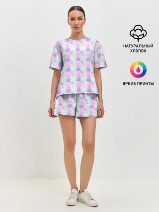 Женская пижама с шортами / Стрелец