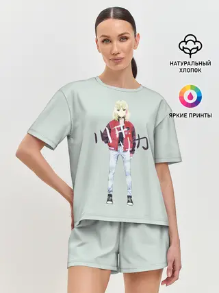 Женская пижама с шортами / Рика