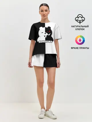 Женская пижама с шортами / MONOKUMA / МОНОКУМА BEAR