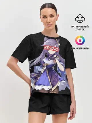 Женская пижама с шортами / Genshin Impact KEQING