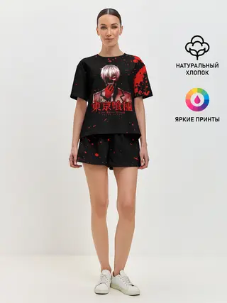 Женская пижама с шортами / Kaneki