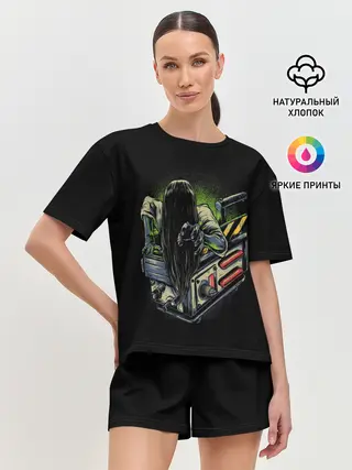 Женская пижама с шортами / Звонок