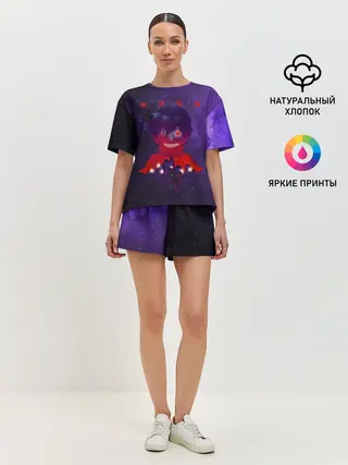 Женская пижама с шортами / Канеки над Токио