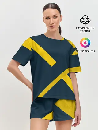 Женская пижама с шортами / ПЕРЕКРЕСТОК