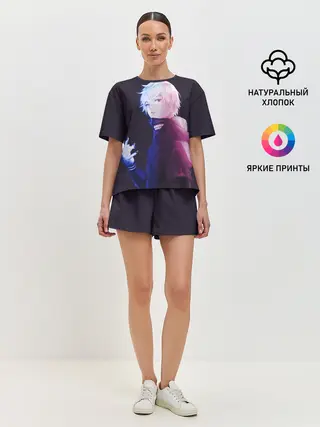 Женская пижама с шортами / Kaneki Ken обернулся