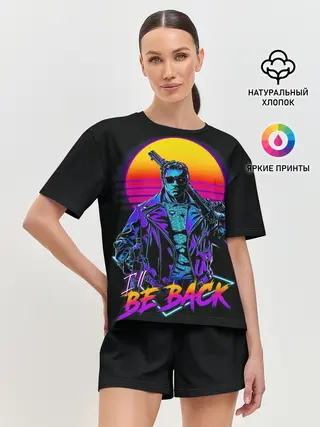 Женская пижама с шортами / I WILL BE BACK | TERMINATOR