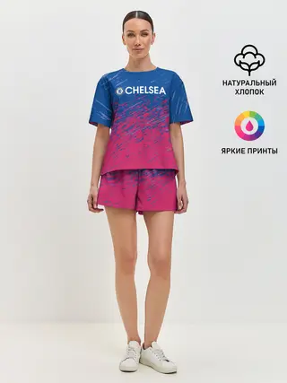 Женская пижама с шортами / Chelsea / Челси.