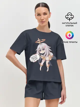 Женская пижама с шортами / Genshin Impact