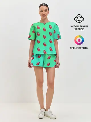 Женская пижама с шортами / Among us