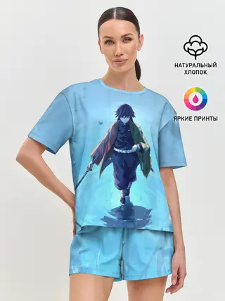 Женская пижама с шортами / ГИЮ ТОМИОКА