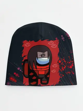 Детская шапка / Among Us / Itachi Uchiha.