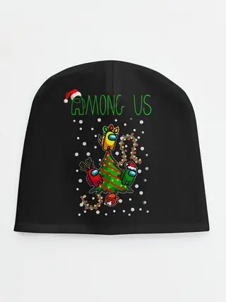 Детская шапка / Among Us Happy New Year