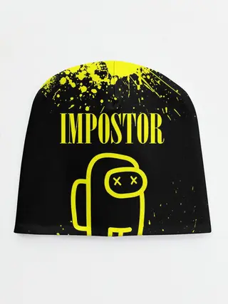 Детская шапка / AMONG US IMPOSTOR