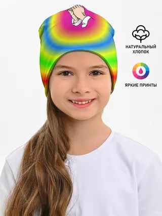 Детская шапка / bright print