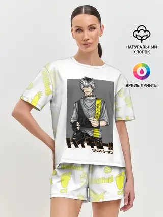 Женская пижама с шортами / Котаро Бокуто | Haikyuu!!