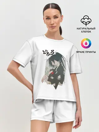 Женская пижама с шортами / Dororo Хяккимару