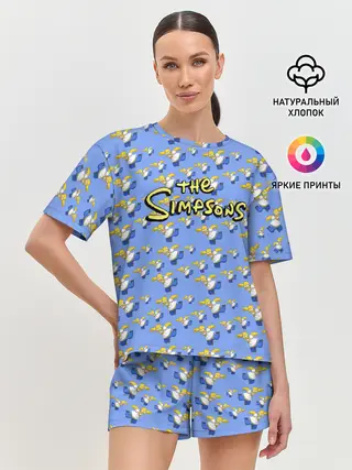 Женская пижама с шортами / Gomers pattern