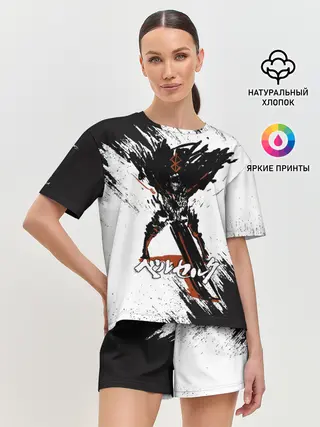 Женская пижама с шортами / БЕРСЕРК брызги