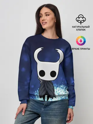 Женский свитшот / Рыцарь - HOLLOW KNIGHT