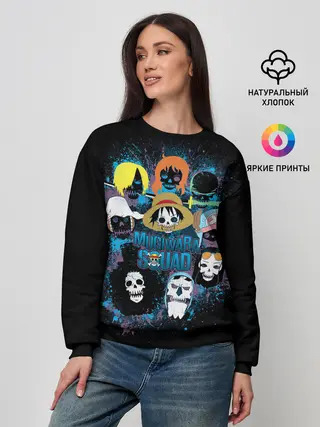 Женский свитшот / пираты One Piece