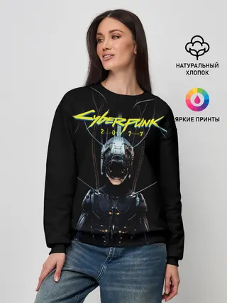 Женский свитшот / Cyberpunk 2077