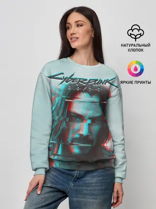 Женский свитшот / Cyberpunk 2077