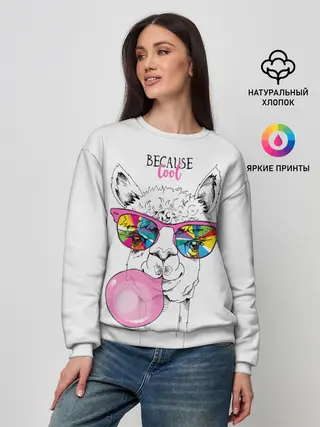 Женский свитшот / Because cool