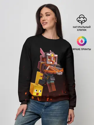 Женский свитшот / MINECRAFT: Dungeons