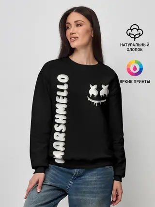 Женский свитшот / РЮКЗАК MARSHMELLO