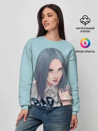 Женский свитшот / Billie Eilish