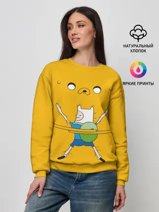 Женский свитшот / Обнимашки