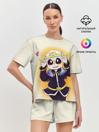 Женская пижама с шортами / Undertale
