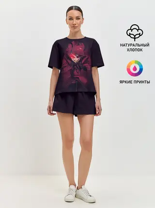 Женская пижама с шортами / ОТЕЛЬ ХАЗБИН АЛАСТОР