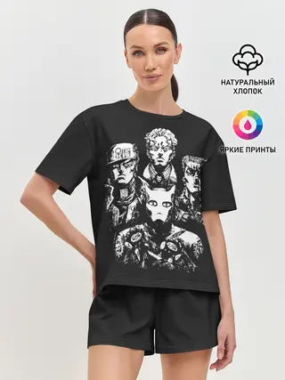 Женская пижама с шортами / JJBA Part 4