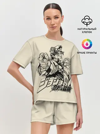 Женская пижама с шортами / Приключения ДжоДжо