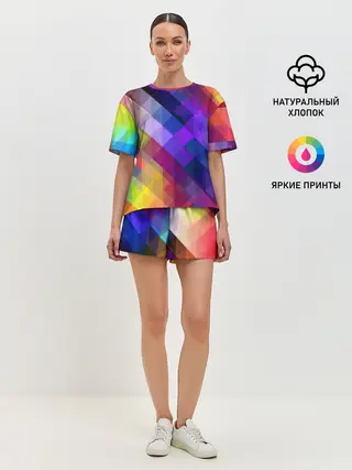 Женская пижама с шортами / Горен