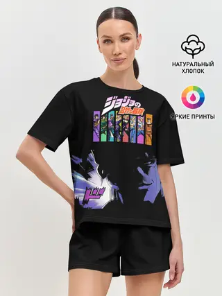Женская пижама с шортами / manga JoJo