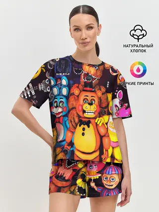 Женская пижама с шортами / FIVE NIGHTS AT FREDDYS