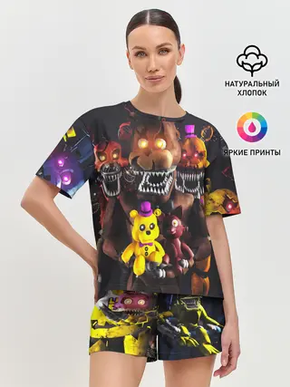 Женская пижама с шортами / FIVE NIGHTS AT FREDDYS