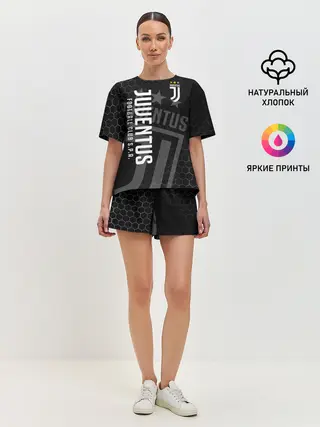 Женская пижама с шортами / Ювентус
