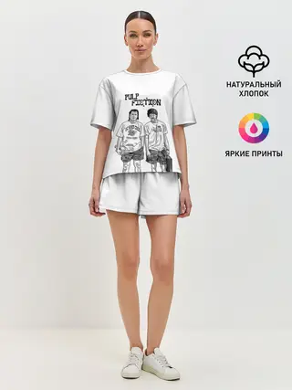 Женская пижама с шортами / Pulp Fiction