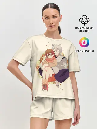 Женская пижама с шортами / Очень приятно Бог