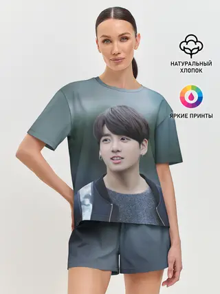 Женская пижама с шортами / Корейский Поп