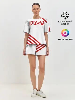 Женская пижама с шортами / NASA
