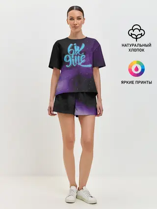 Женская пижама с шортами / Space 69