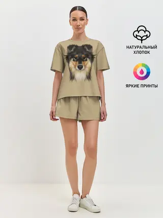 Женская пижама с шортами / Sheltie