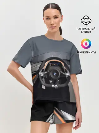 Женская пижама с шортами / BMW