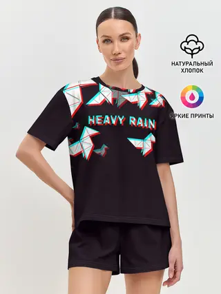 Женская пижама с шортами / Heavy Rain