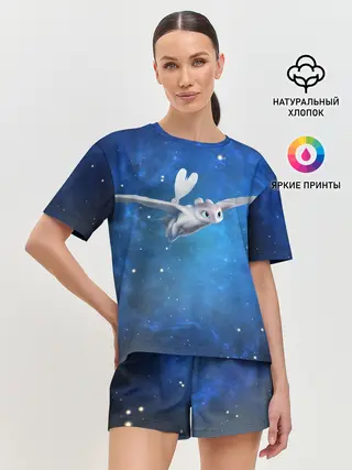 Женская пижама с шортами / Light Fury
